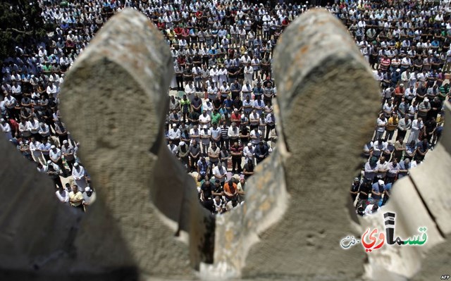 كيوبرس- بالفيديو: هكذا بدت مدينة القدس في جمعة رمضان الاولى